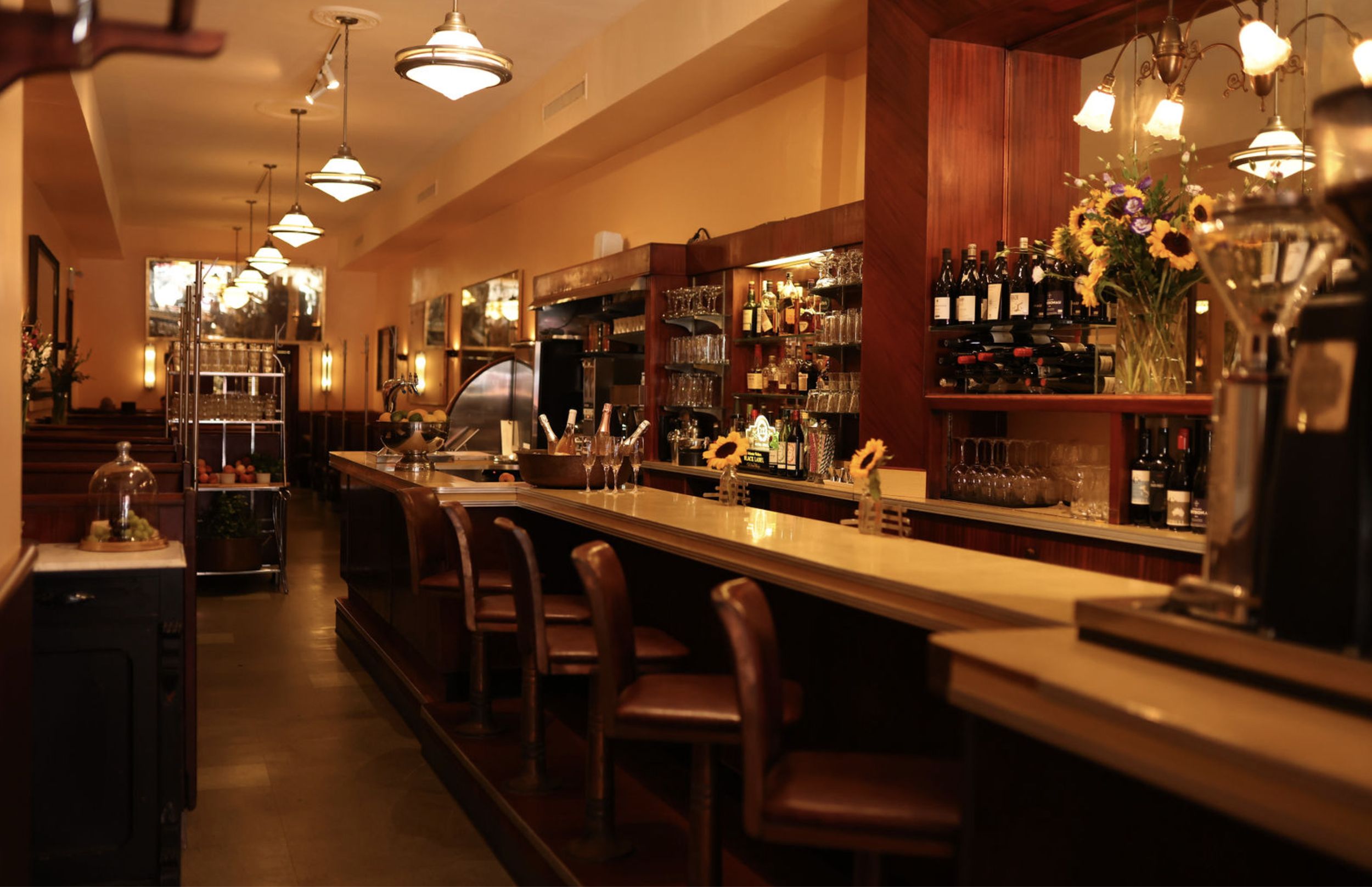 Historic dining room at The Senator on Victoria Street