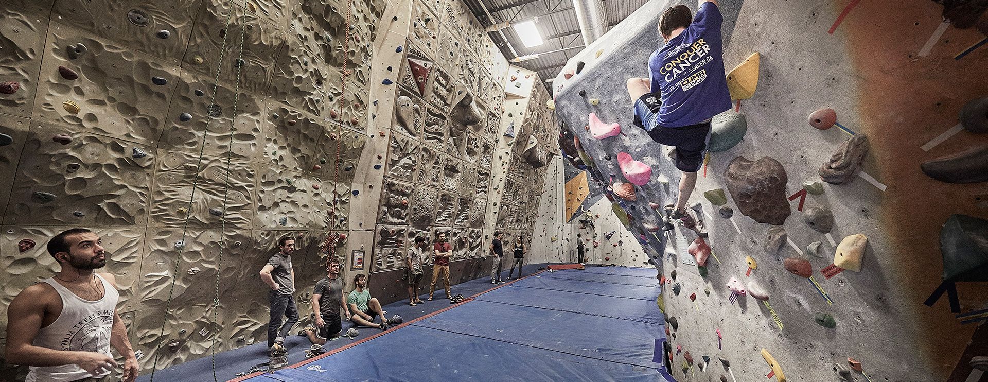 Toronto Climbing Academy official gym photography from climbingacademy.com