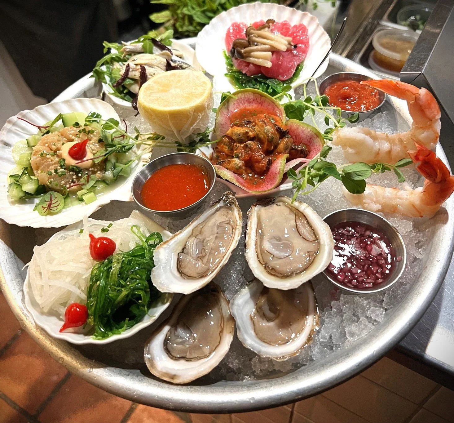 Zee Grill seafood photography from zeegrill.com
