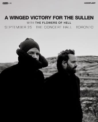 A Winged Victory For The Sullen with The Flowers Of Hell event
