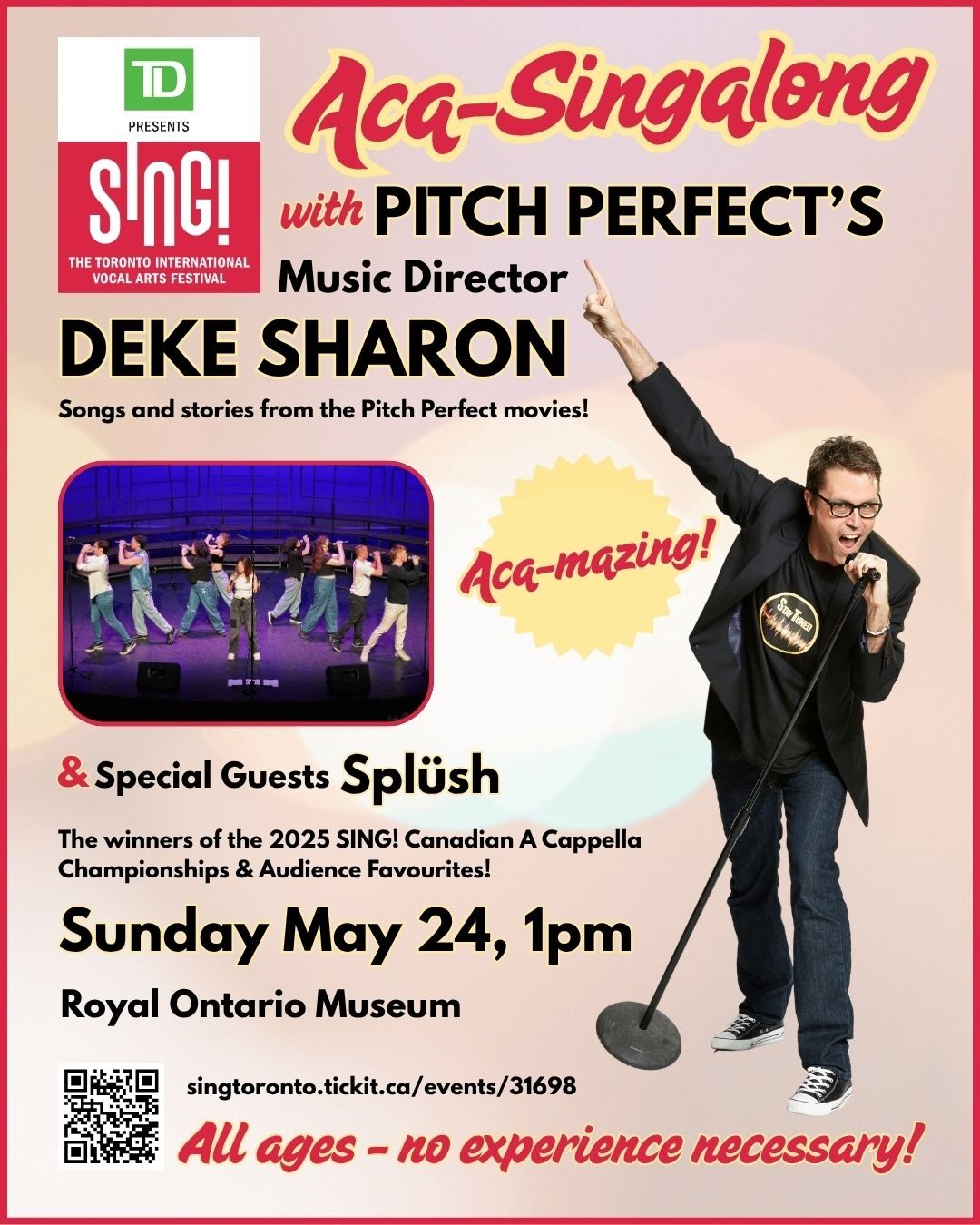 Aca-Singalong with Pitch Perfect’s Music Director Deke Sharon event
