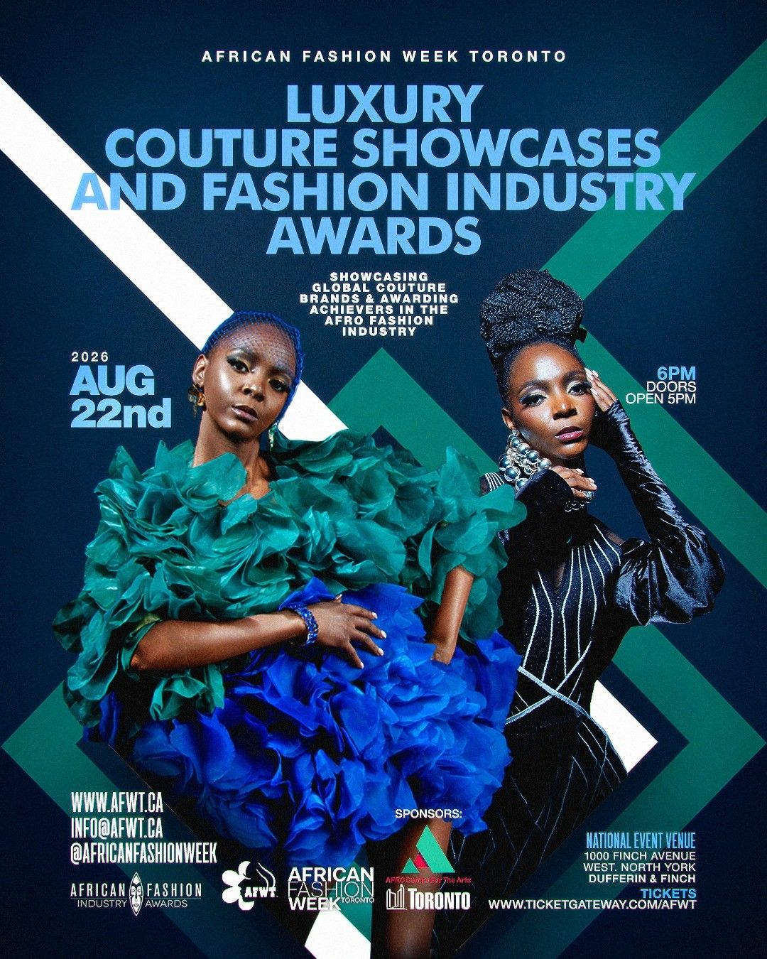 2026 African Fashion Week Toronto (Couture Showcase & Awards) event