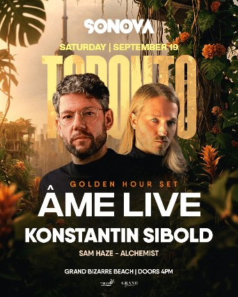 AME LIVE Konstantin Sibold + Sam Haze - Alchemist @ Grand Bizarre event