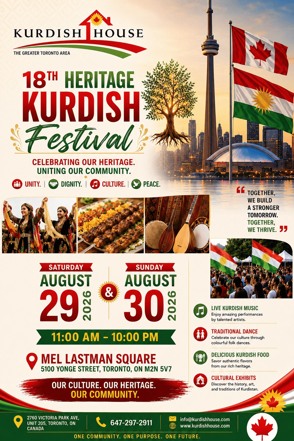 Annual Kurdish Heritage Festival event