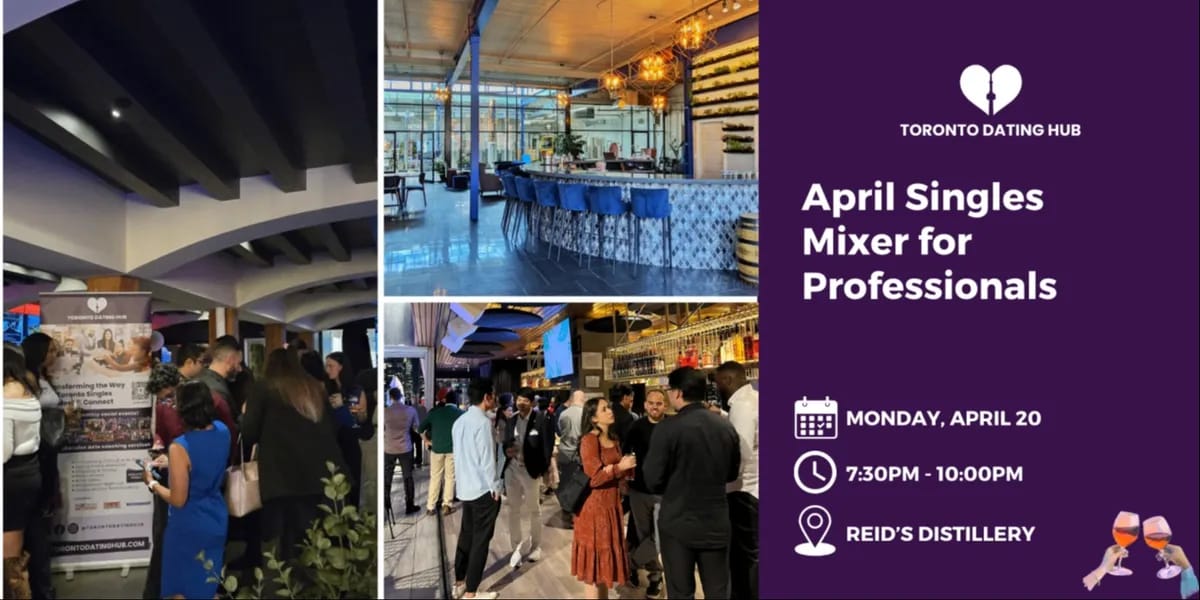 April Singles Mixer for Professionals event