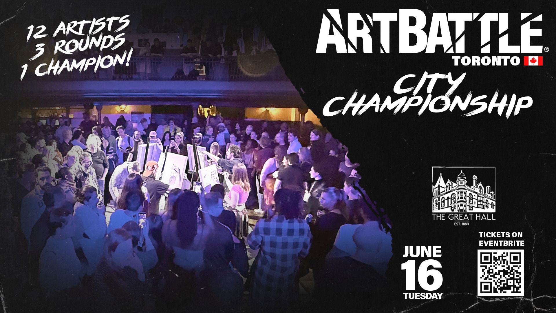 Art Battle Toronto event
