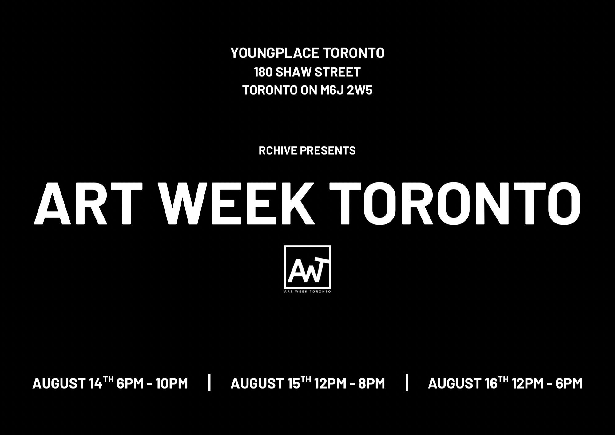 Art Week Toronto event