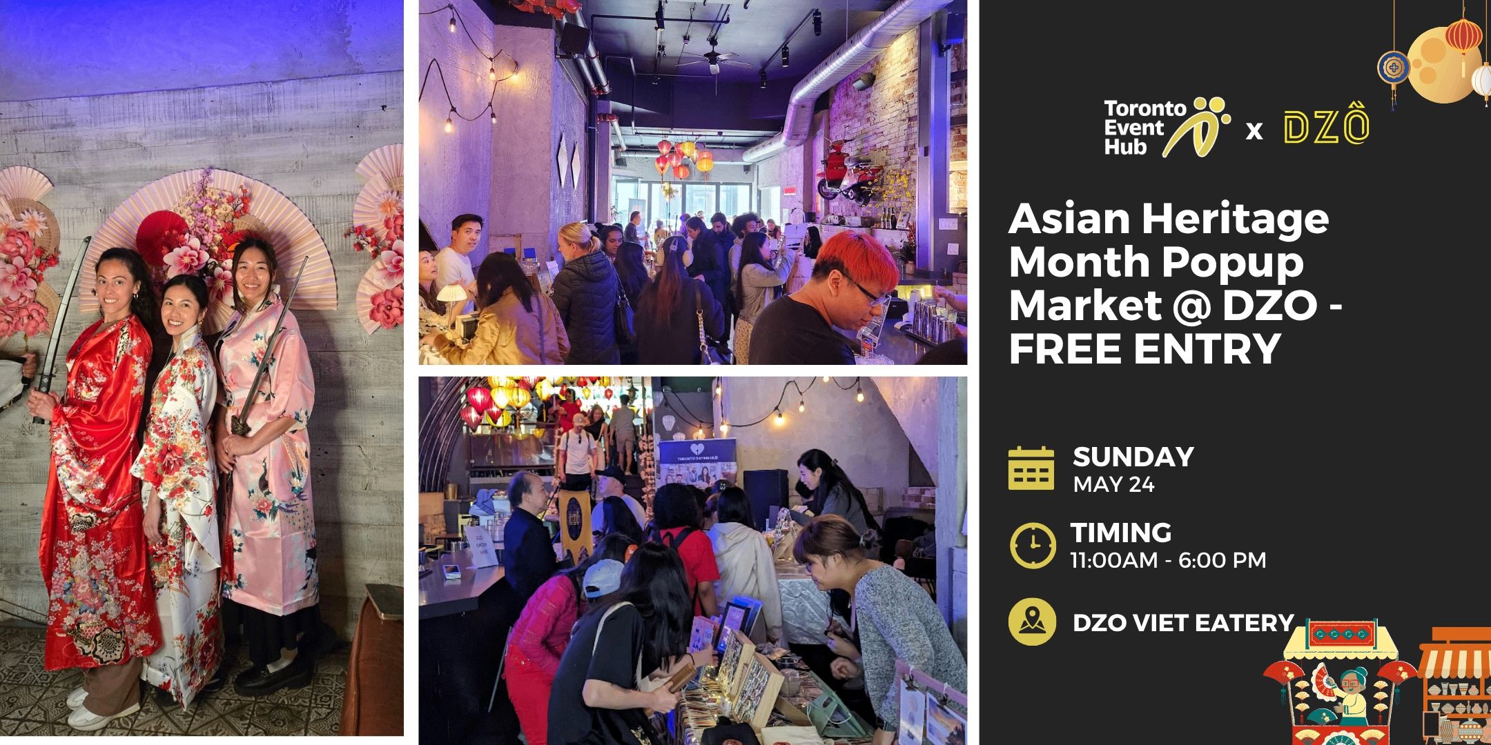 🎉 Asian Heritage Month Popup Market @ DZO – FREE ENTRY event