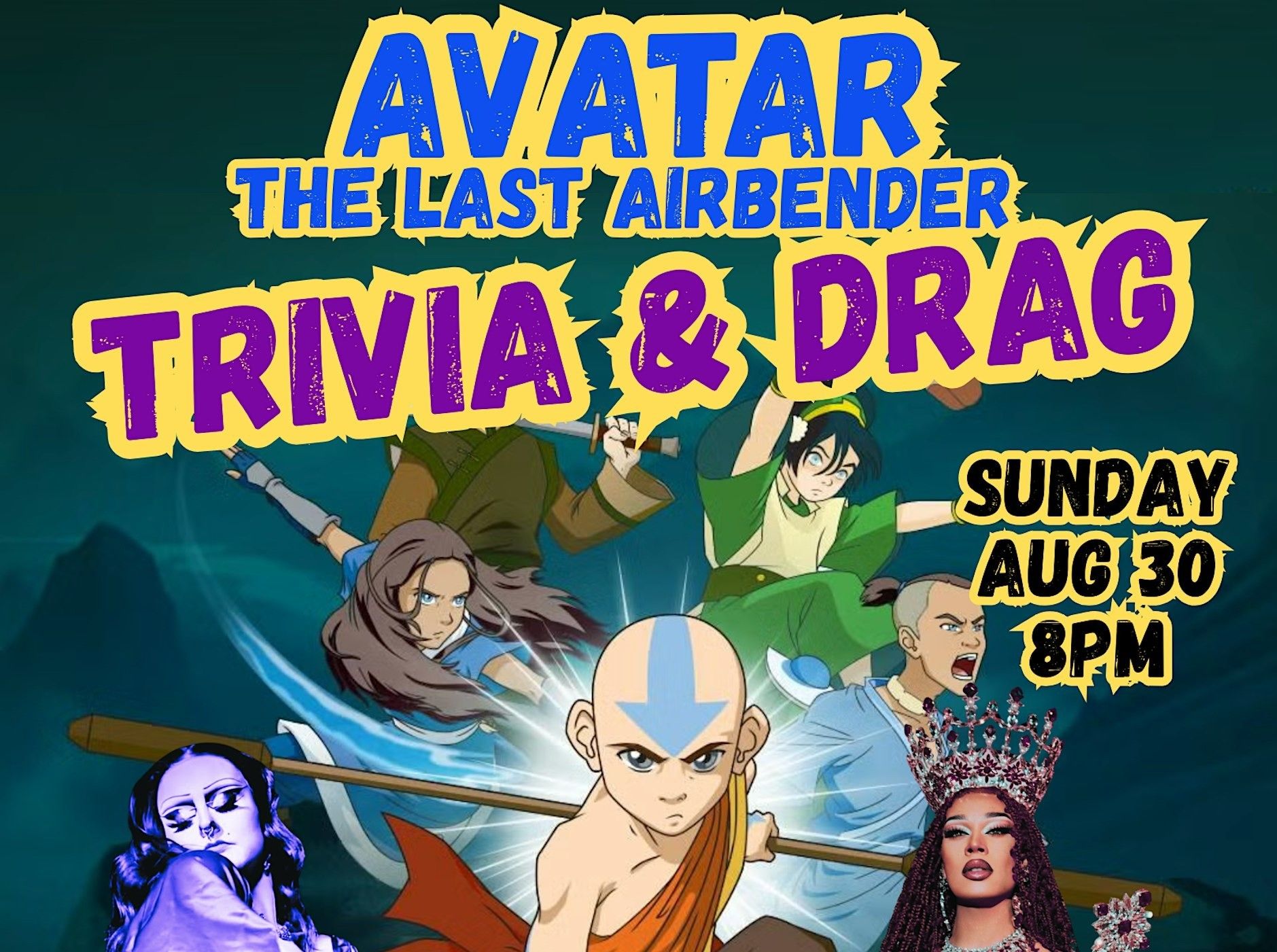 Avatar The Last Airbender: Trivia Night with Drag event