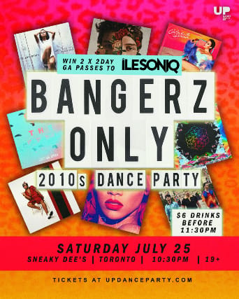 Bangerz Only: 2010s Dance Party at Sneaky Dee's - Jul 25 2026 event
