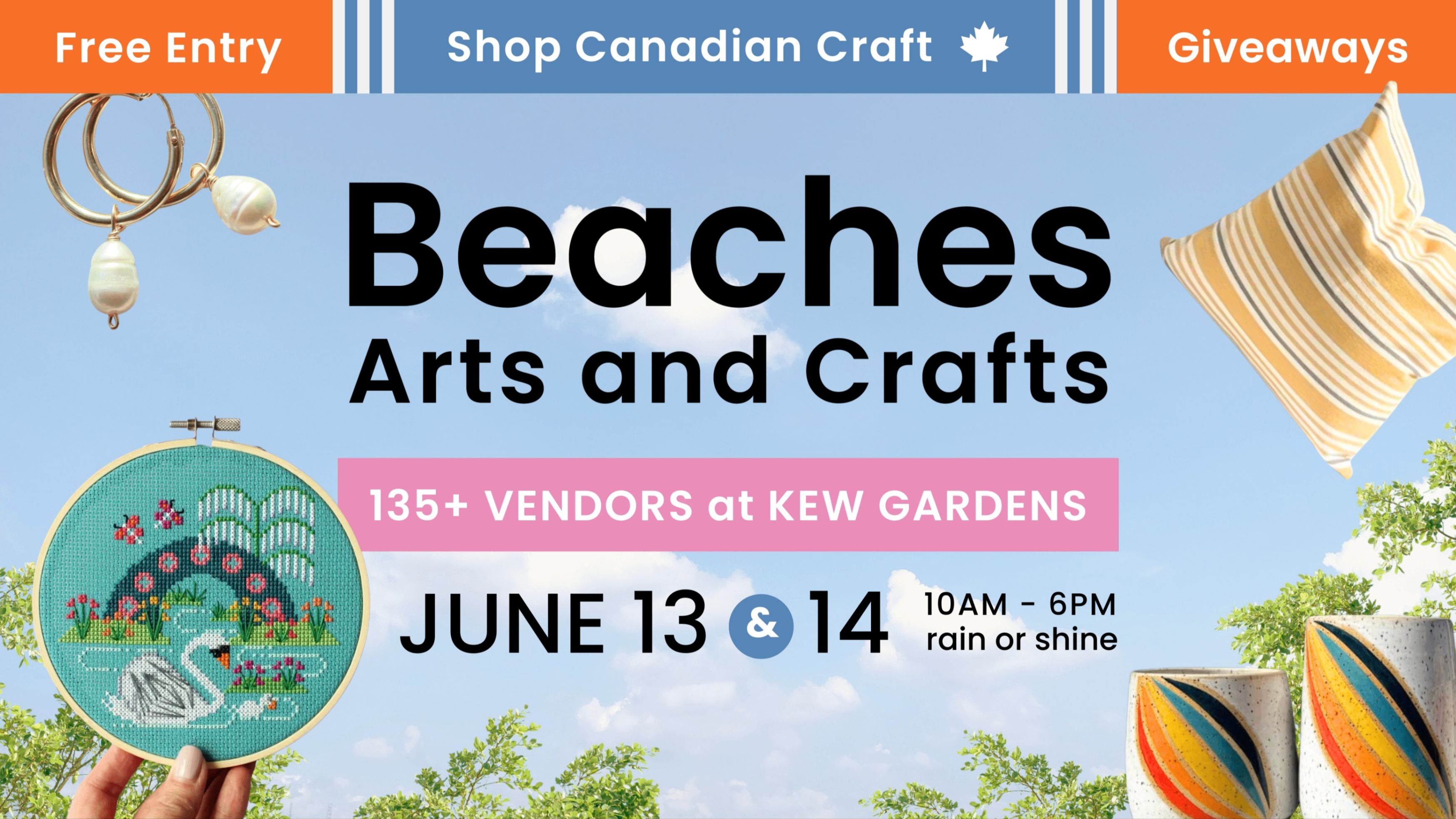 Beaches Arts and Crafts event
