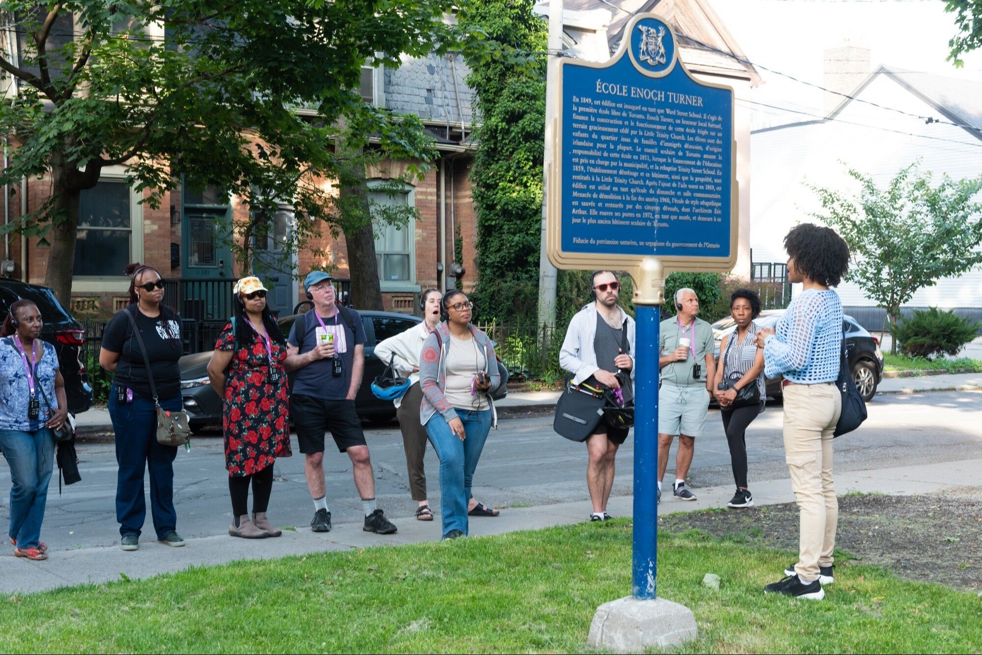 Being Black on King Walking Tour event