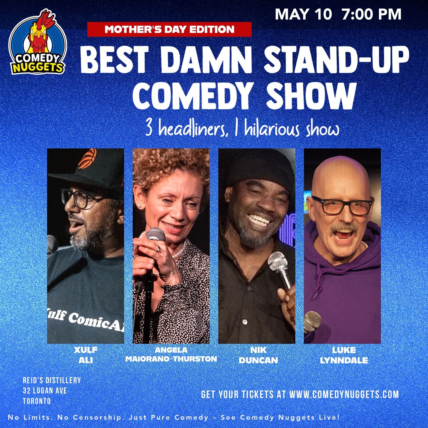 Best Damn Stand-Up Comedy Show – Mother’s Day Edition event