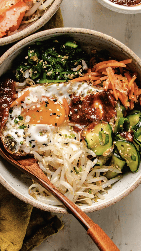 Bibimbap Rice Bowl with Chef Sang event