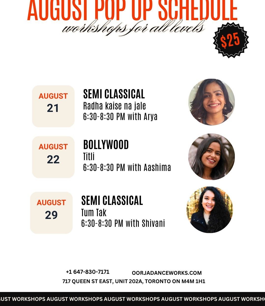 Bollywood Dance Workshops event