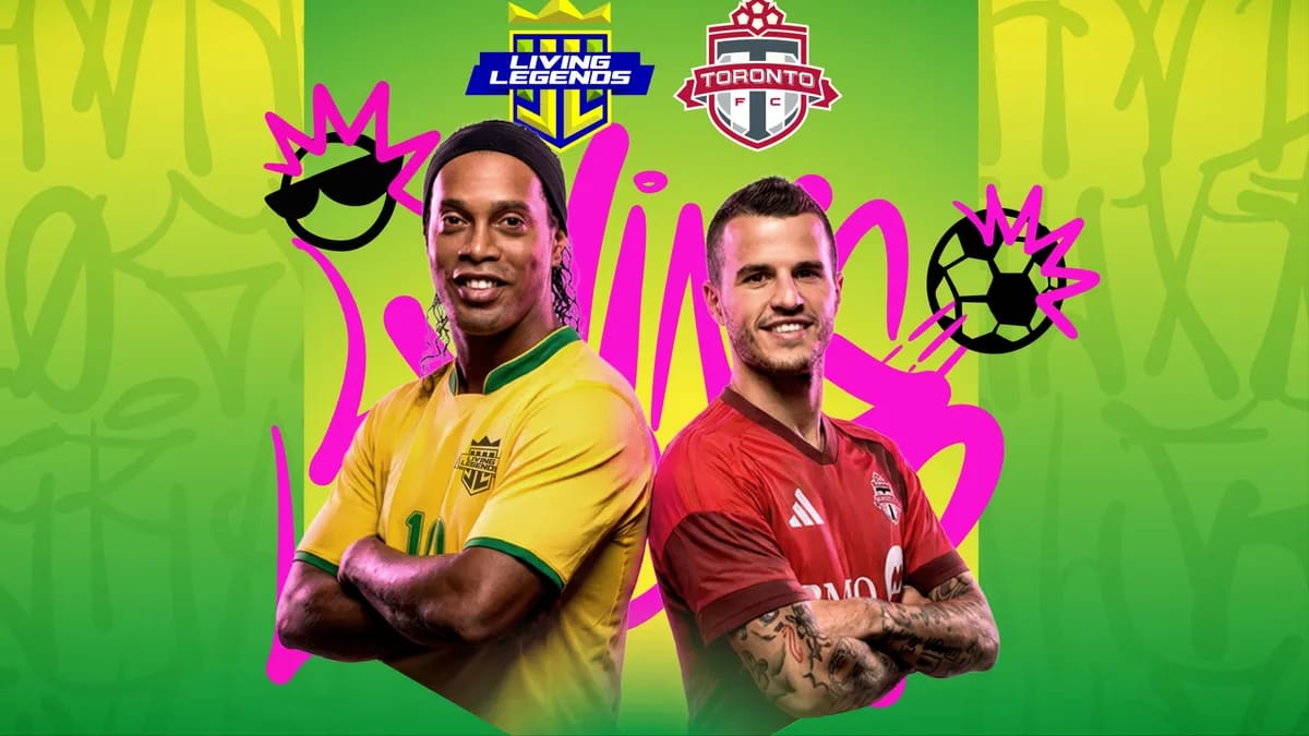 Brazil vs Toronto FC Legends event