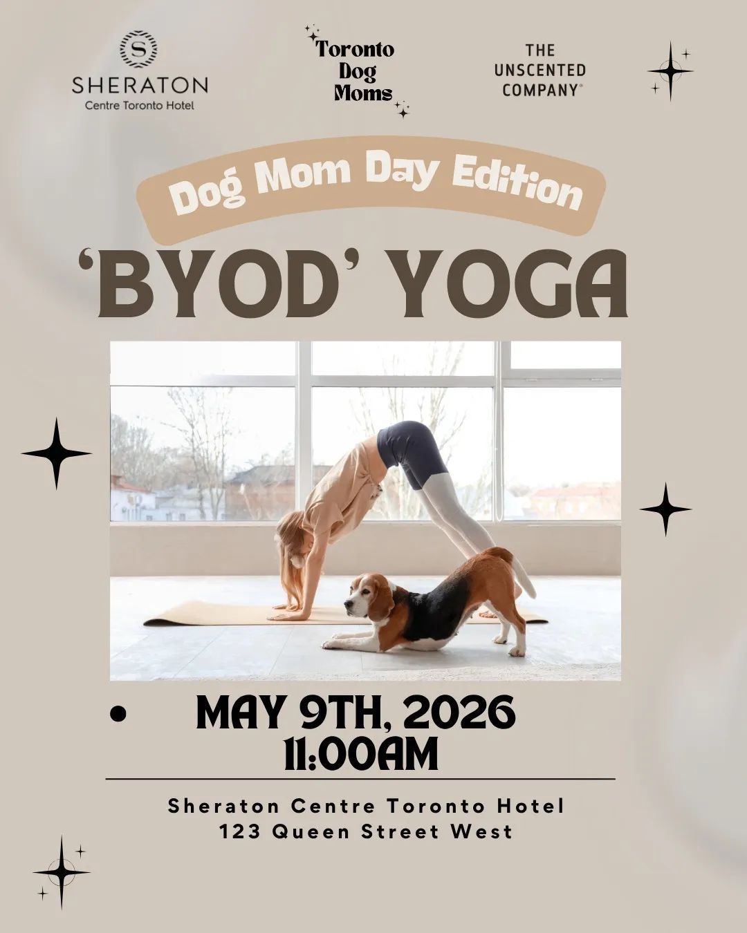 BYOD Yoga – Dog Mom Day Edition event