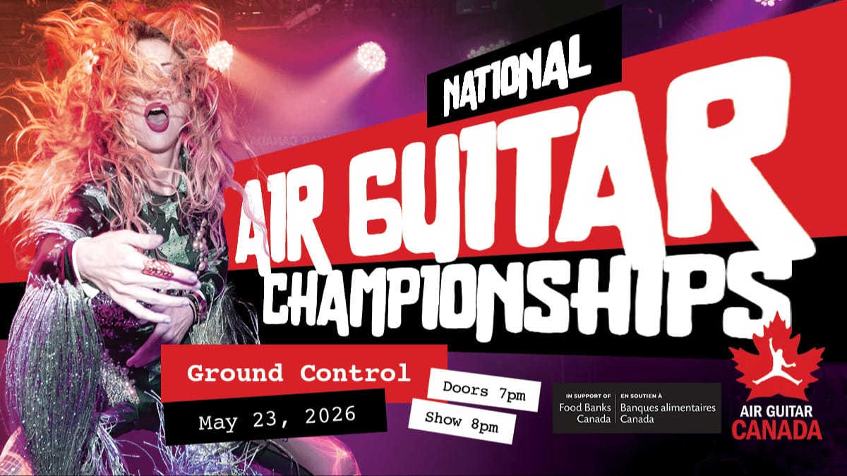Canadian National Air Guitar Championship event
