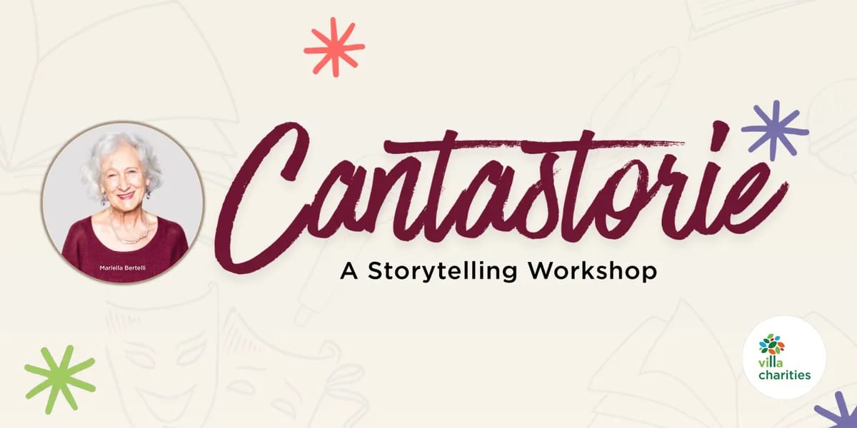 Cantastorie: A Storytelling Workshop event