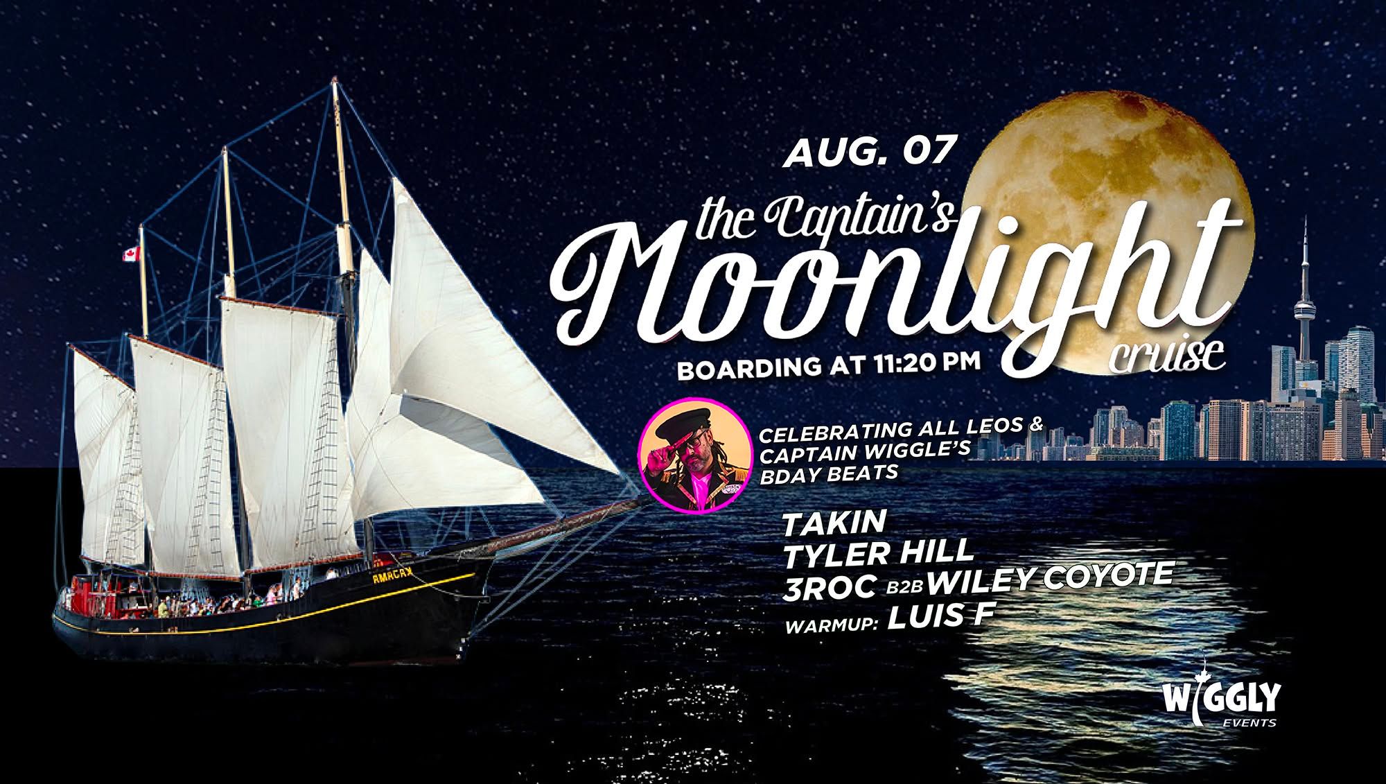 The Captain's 13th Annual Moonlight Cruise event