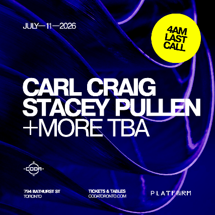 Carl Craig x Stacey Pullen | 4AM LAST CALL event