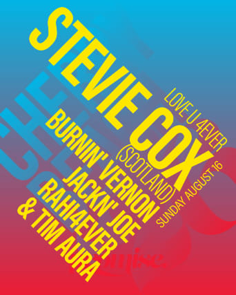 STEVIE COX (Scotland), Burnin' Vernon, Jackn' Joe, rahi4ever & Tim Aura event