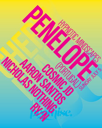 PENELOPE (Portugal), Cosmic JD & Aaron Santos, Nicholas Nothing, RY/N event