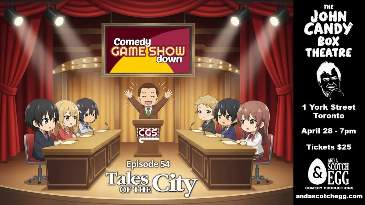 Comedy Game Showdown: Tales of the City event