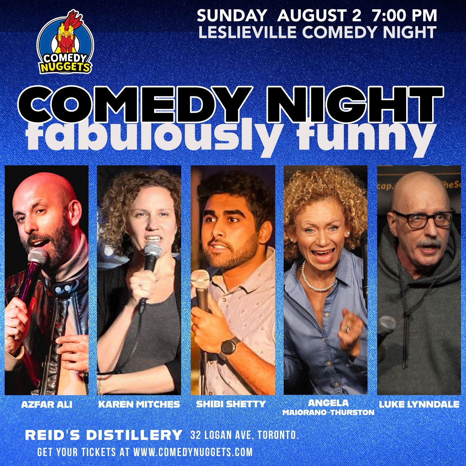 Comedy Nuggets presents Comedy Night in Leslieville event