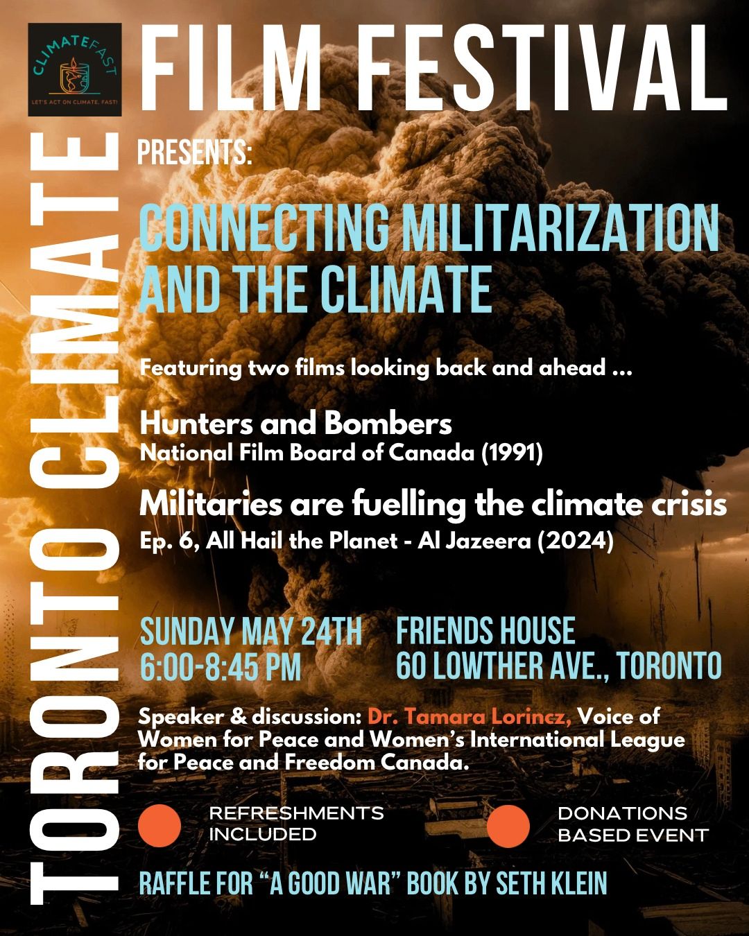 Connecting Militarization and the Climate event
