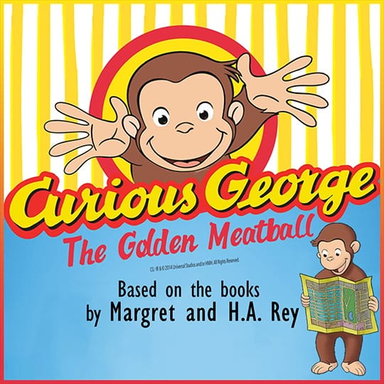 Curious George and the Golden Meatball event