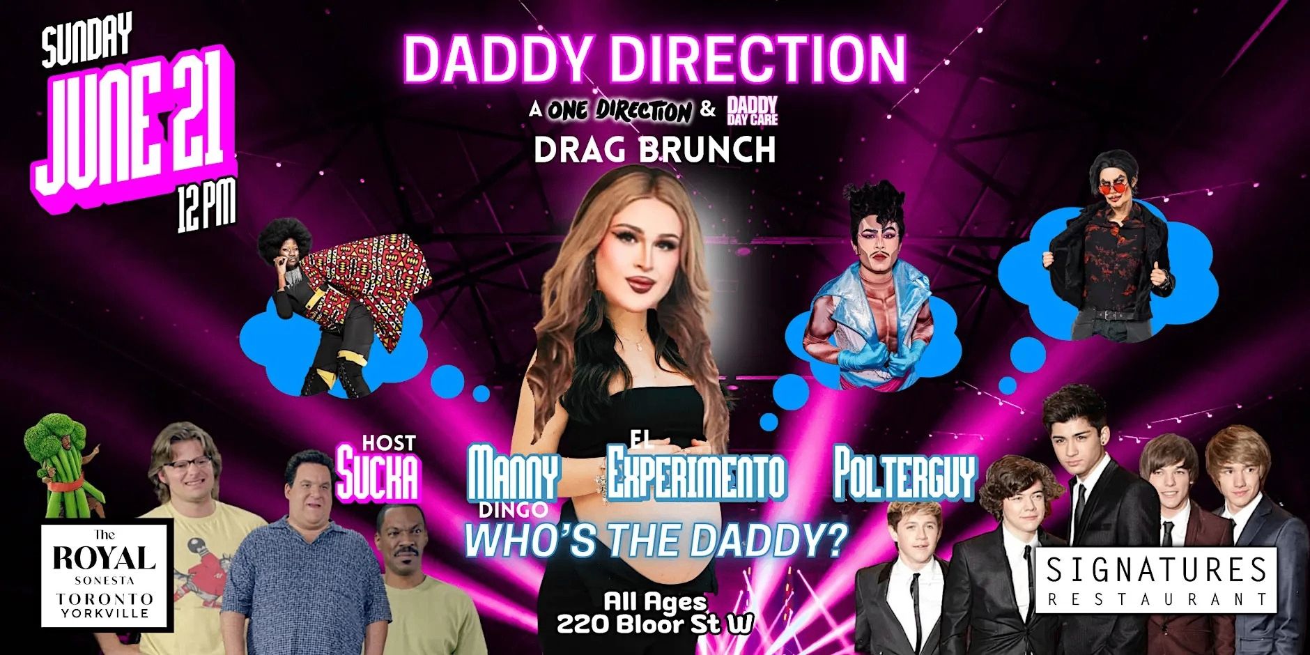 Daddy Direction Drag Brunch – PRIDE EDITION! event