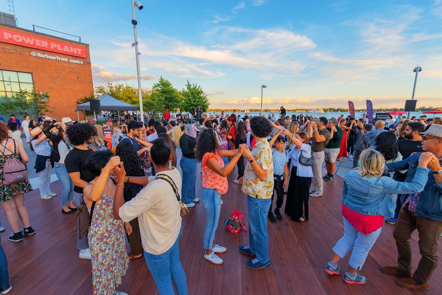 Dancing on the Square event