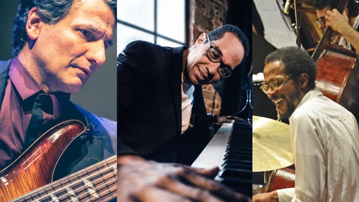 Danilo Pérez, John Patitucci, and Brian Blade event
