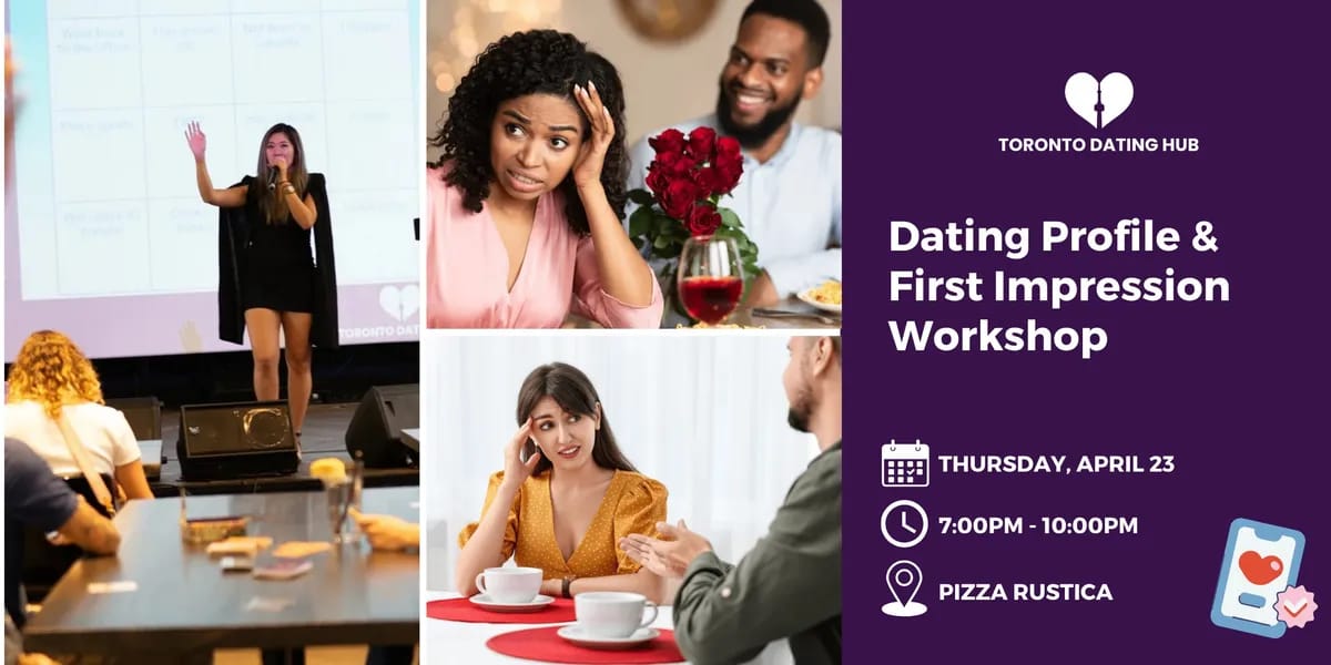 Dating Profile & First Impression Workshop event