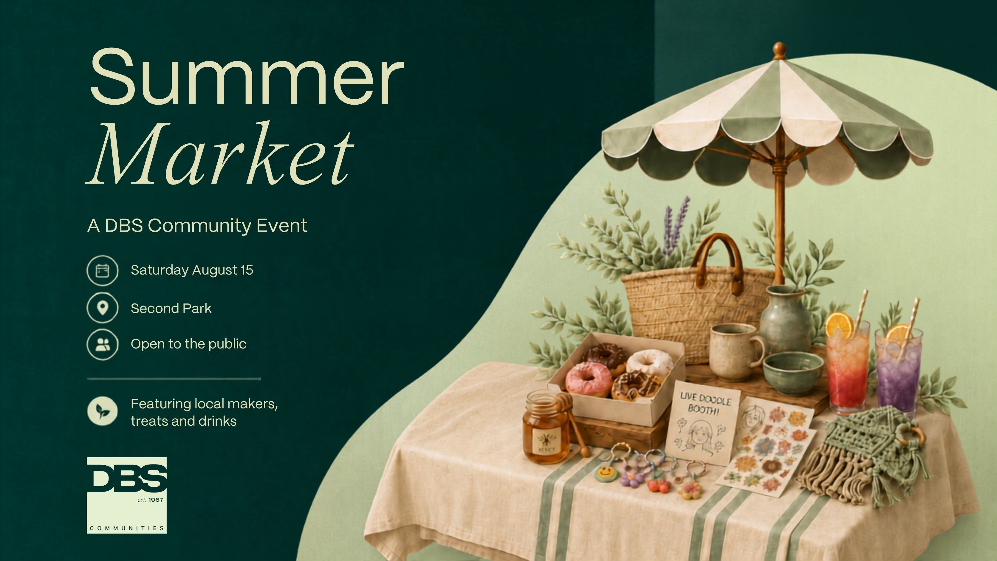 DBS Summer Market event