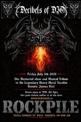 Decibels Of Dio / Tribute to Ronnie James Dio event