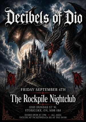 Decibels Of Dio / Tribute to Ronnie James Dio event