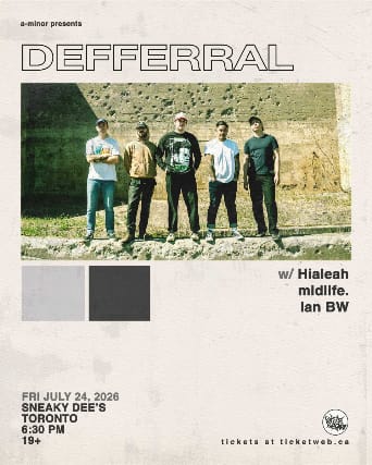 Defferral w/ Hialeah, midlife. & Ian BW event