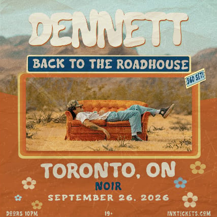 DENNETT - Back to the Roadhouse Tour 2026 event