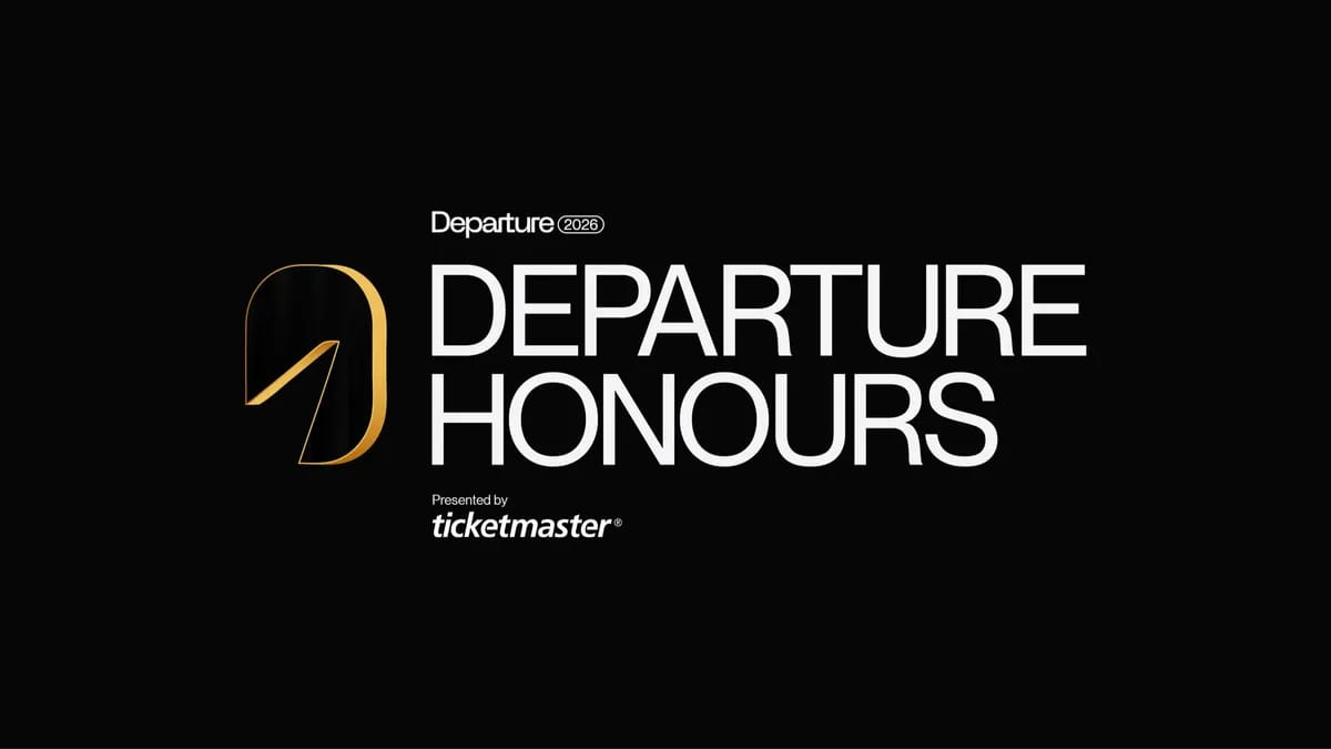 Departure Honours, presented by Ticketmaster event
