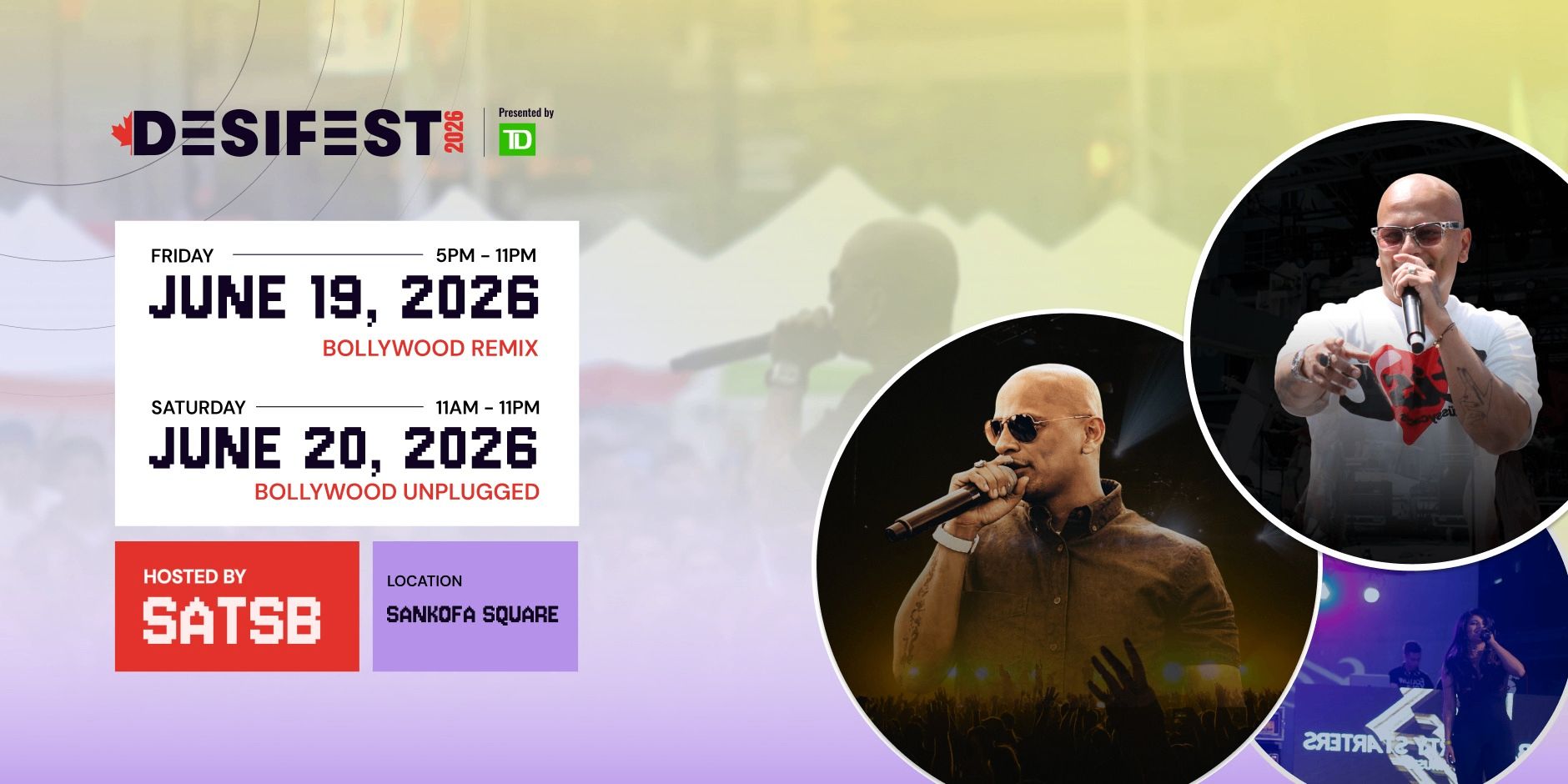 DESIFEST presented by TD: Celebrating 20 Years event