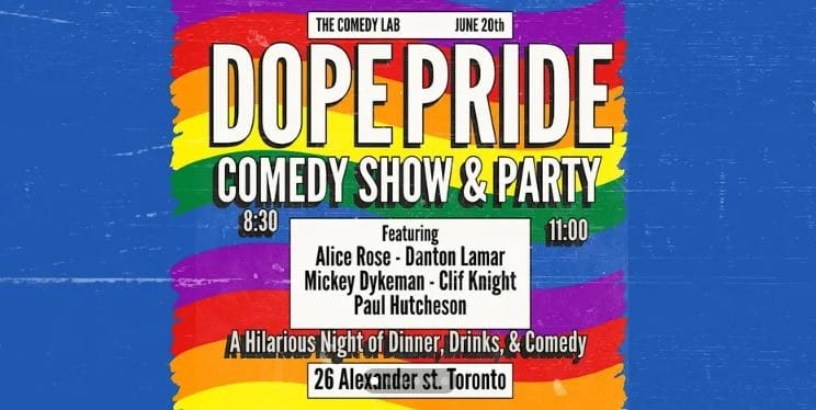 Dope Comedy Pride Special event