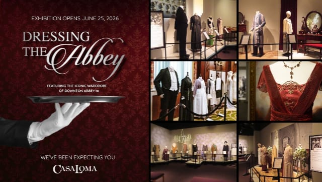 Dressing the Abbey Exhibit event