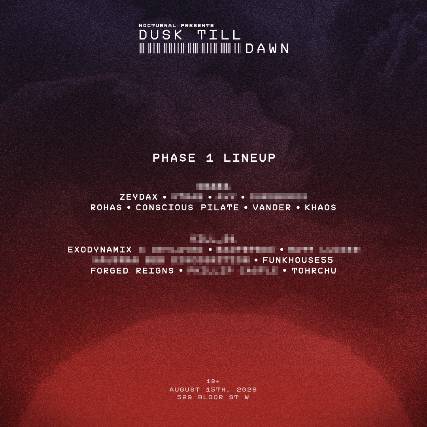 Dusk Till Dawn event