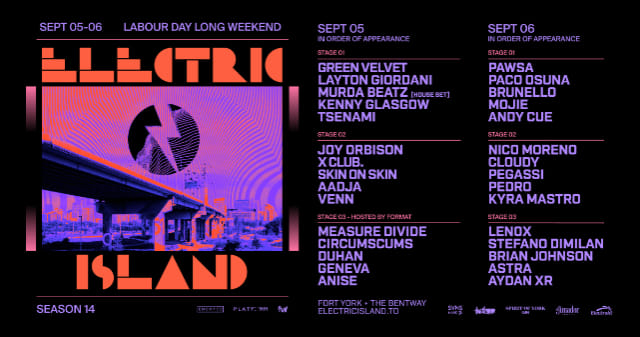 ELECTRIC ISLAND: 2026 SEASON CLOSER - SUNDAY event