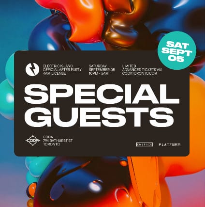 SAT: The Official Electric Island Afterparty | 4AM LAST CALL event