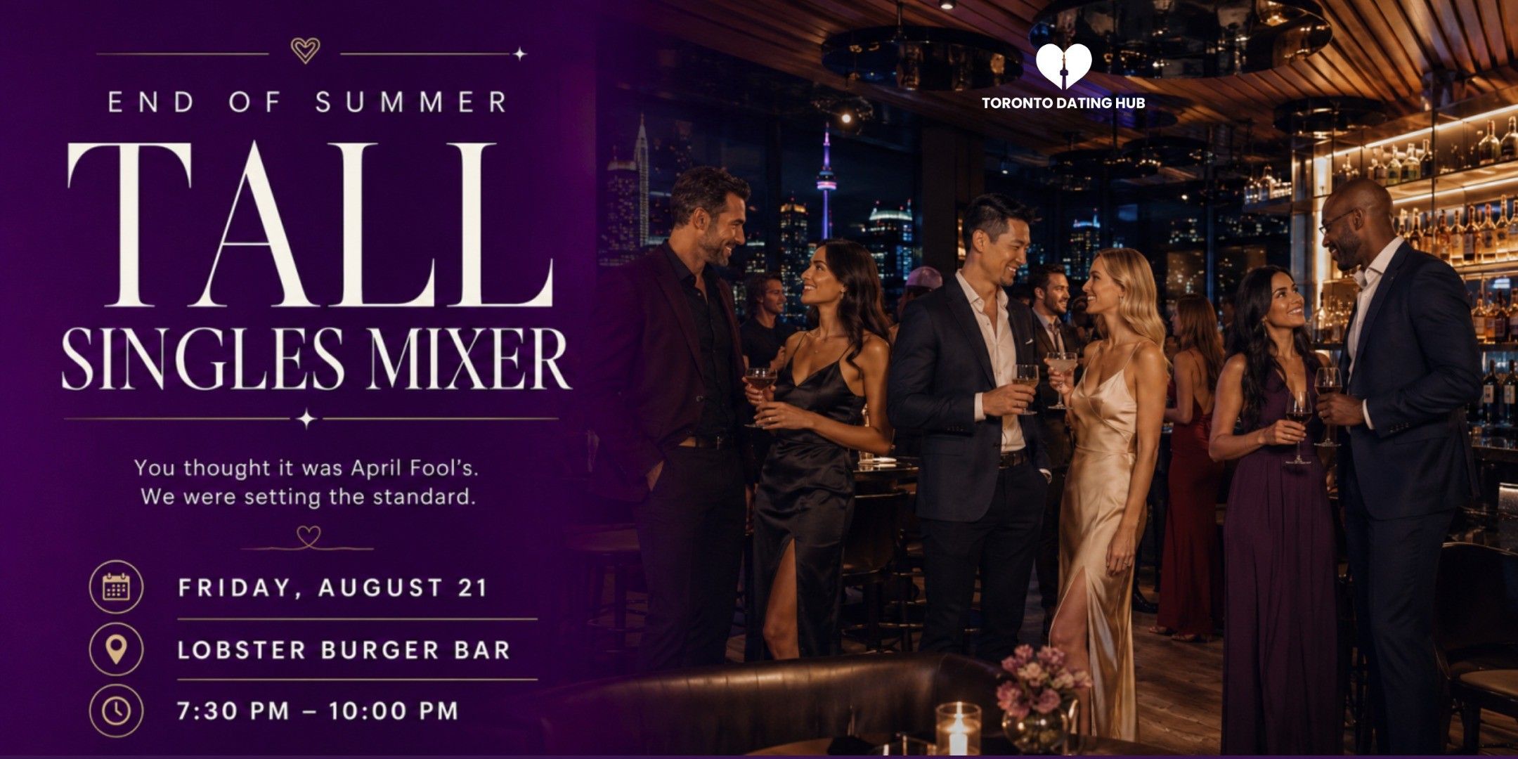 End of Summer Tall Singles Mixer event
