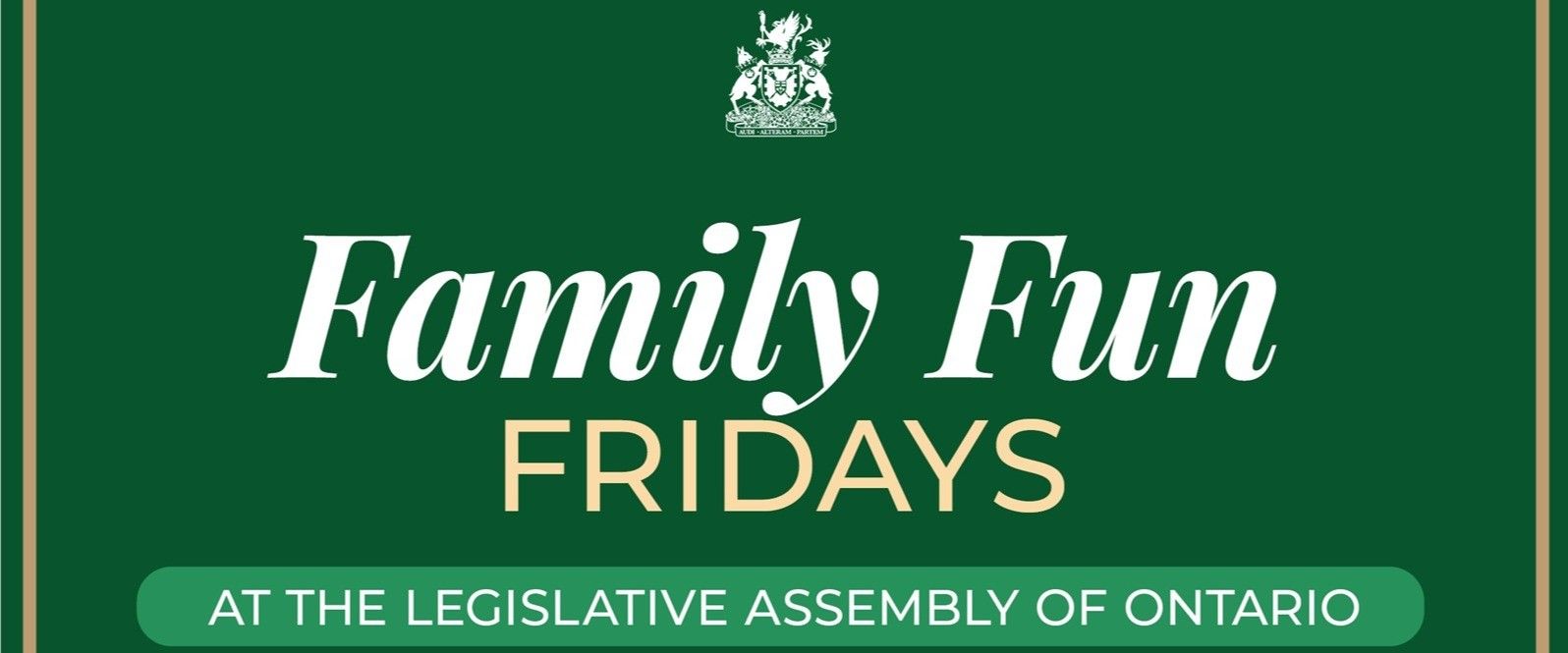 Family Fun Fridays event