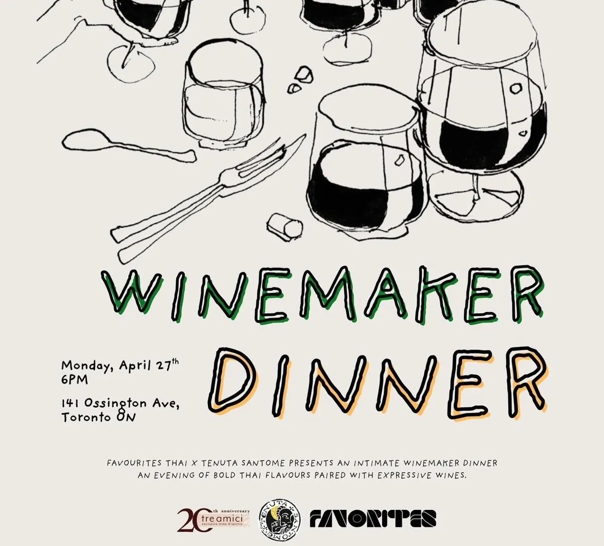 MICHELIN-Recognized Favorites Thai Hosts One-Night Winemaker Dinn event